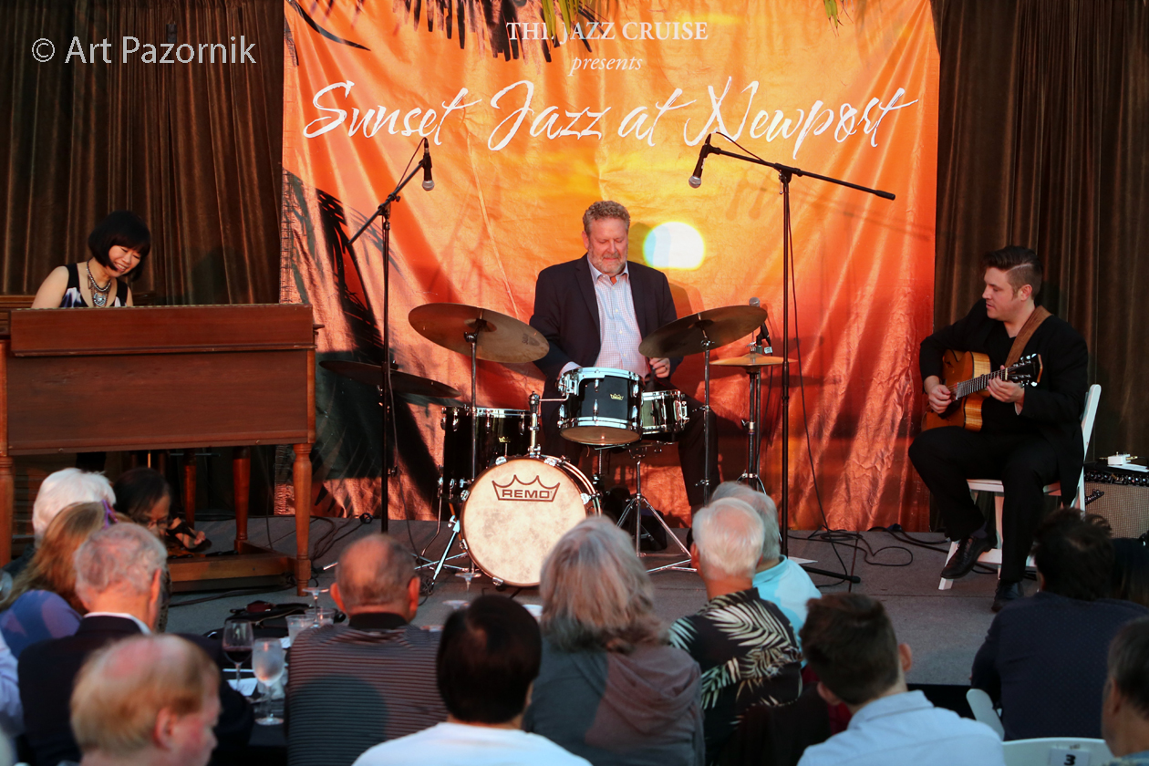 Jeff Hamilton Organ Trio at Sunset Jazz Newport Featured