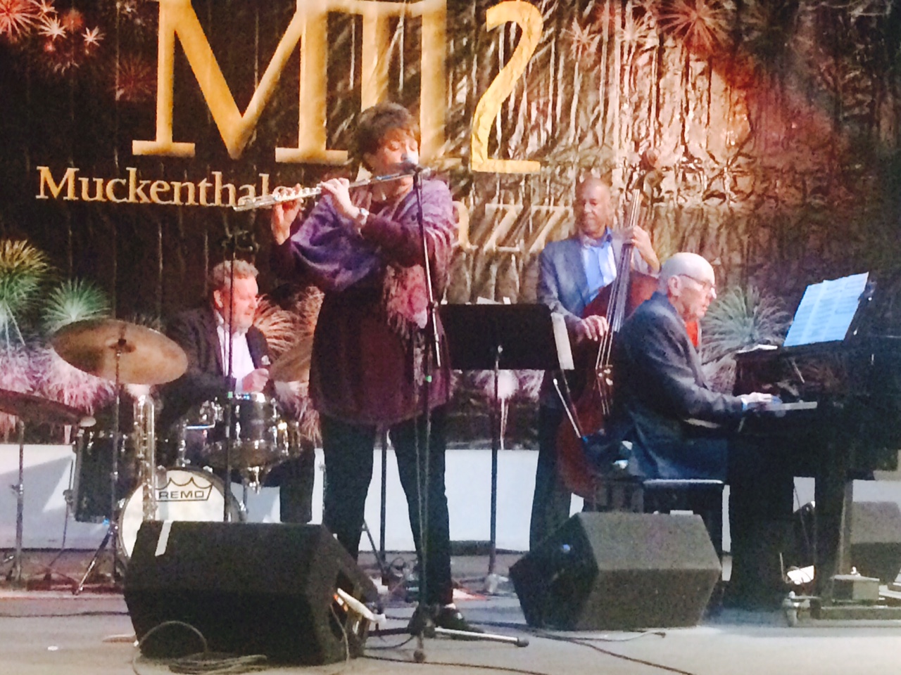 Holly Hofmann/Mike Wofford Quartet With John Clayton and Jeff Hamilton at the Muckenthaler Jazz Festival Featured
